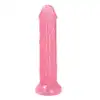 Toyz4Lovers - Ercole Transparent Pink. Duże, realistyczne, przejrzyste różowe dildo z mocną przyssawką. 34 cm długości, 6,2 cm średnicy