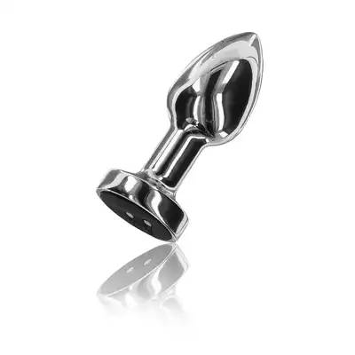 Toy Joy - The Glider Small Buttplug. Wibrujący korek analny ze stali nierdzewnej, trwałość, moc i elegancja podnoszące intymne chwile na najwyższy poziom