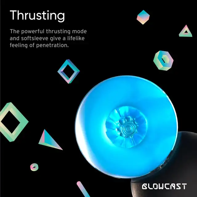 Blowcast - Wingman Lite Automatic Masturbator. Nowoczesny masturbator z uchwytem na telefon. Naturalistyczne doznania z najnowszymi technologiami