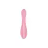 Satisfyer - G-Force Pink. Silikonowy wibrator do stymulacji punktu G z lekko zakrzywionym kształtem i spłaszczoną końcówką do precyzyjnej stymulacji
