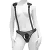Pipedream - Body Dock Strap-On Suspenders - uniwersalny strap-on z szelkami. Pasuje do każdego dilda!
