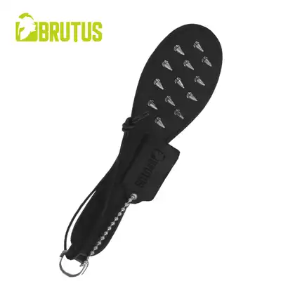 Brutus - Hell`s Spiked Paddle - packa wykonana ze skóry z elementami ostrych kolców