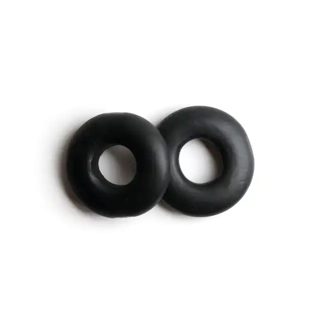 Sport Fucker - Stacker Rings 2-Pack Black - zestaw ringów erekcyjnych. Noś jak chcesz! 