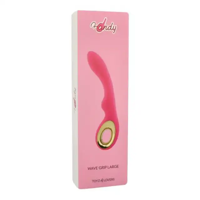 Toyz4Lovers - Handy Vibrator wave large - wibrator z silikonu premium. Klasyczny kształt, wygodny uchwyt
