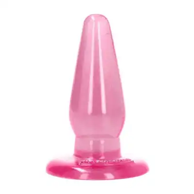 Toyz4Lovers - Ivo Transparent Pink Plug - wtyczka analna wykonana z półtransparentego materiału. Różowa