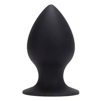 Silicone - Plug my ass XL. Silikonowy korek analny o dużym rozmiarze, okrągły mocno wypełniający anusa kształt