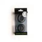 Sport Fucker - Stacker Rings 2-Pack Black - zestaw ringów erekcyjnych. Noś jak chcesz! 