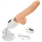 Dibe - Rotating Heating Vibrator USB. Mini sex maszyna w formie wibratora z ruchami posuwisto-rotacyjnymi i funkcją podgrzewania