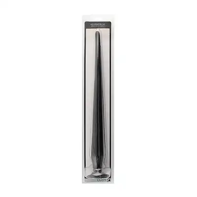 OUCH! - Ass Spike Dildo 20". Długie spiczaste dildo analne o stopniowo zwiększającej się średnicy, gładka wtyczka o podłużnym kształcie