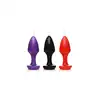 Master Series - Kink Inferno Drip Candles Black/Purple/Red. Zestaw kolorowych świec do BDSM w kształcie plugów analnych. Doskonały pomysł na urozmaicenie waszej sesji. 