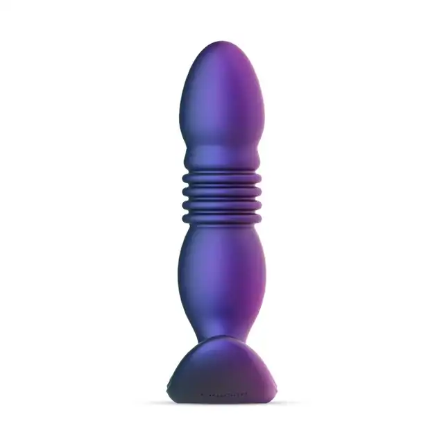 Hueman - Thrusting Buttplug - korek analny z funkcją wibracji oraz ruchem posuwistym! 