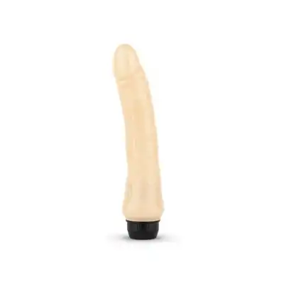 Easy Toys - Jelly Passion Realistic Vibrator Skin. Realistyczny wibrator o kształcie z naturalnymi żyłkami i żołędzią, płynna regulacja mocy wibracji