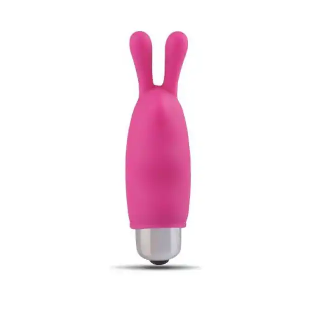 Useme - Bullet Finger Fan Ears. Mini wibrator z elastycznymi uszkami do stymulacji łechtaczki i stref erogennych