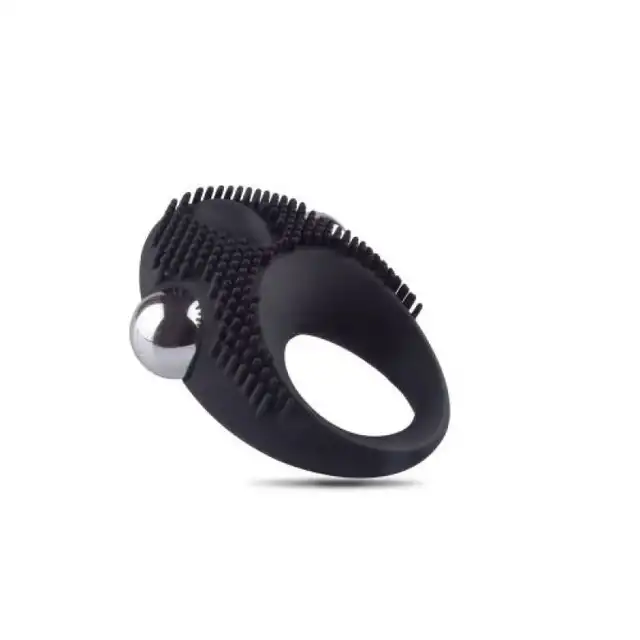 #Enjoy - Vibrating Cock Ring Emphasis Clit. Wibrujący pierścień na penisa z małymi ząbkami na główce do intensywniejszej stymulacji łechtaczki