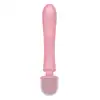 Satisfyer - Triple Lover Pink. Wibrator z króliczkiem i magiczna różdżka, potrójna stymulacja to trzy razy więcej przyjemności