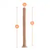 Dr. Skin - 19 Inch Dildo Beige 48 cm. Długie, realistyczne dildo z przyssawką. Kompatybilne z uprzężą strapon. Głębokie doznania!