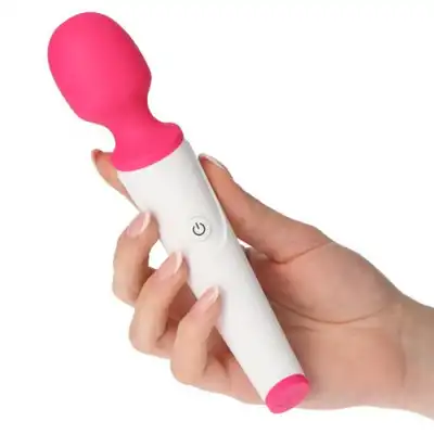 Toyz4Lovers - Wandit vibrator - wibrator w formie magicznej różdżki. Różowy