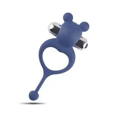 Toyz4Lovers - Anello fallico bear - ring na penisa z wibracją. Fioletowy