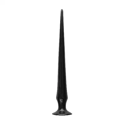 OUCH! - Ass Spike Dildo 20". Długie spiczaste dildo analne o stopniowo zwiększającej się średnicy, gładka wtyczka o podłużnym kształcie