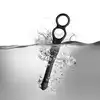Rocks Off - The-Vibe 2 Prostate Vibrator with Remote Control. Nowoczesny, czarny stymulator prostaty z podwójnym ringiem i pilotem 