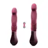 Temptasia - Trixie Thrusting Dildo Wine. Poręczna sex maszyna z ruchem posuwistym, ruchome dildo do stymulacji punktu G i P