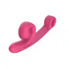 Snail Vibe - Curve Vibrator Pink USB. Innowacyjny wibrator z rozwijającym się stymulatorem łechtaczki. 2 potężne silniczki i nowe doznania!