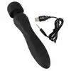 Xou Xou -  E-Stim Wand &amp; Vibrator. Niesamowita magiczna różdżka 2 w 1. Wibracje i elektrostymulacja. Dwa zakończenia!
