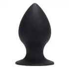 Silicone - Plug my ass XL. Silikonowy korek analny o dużym rozmiarze, okrągły mocno wypełniający anusa kształt
