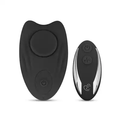 Easy Toys - Buzzy Butterfly. Dyskretny wibrator do magnetycznego zamocowania na bieliźnie, mocna stymulacja łechtaczki sterowana za pomocą pilota