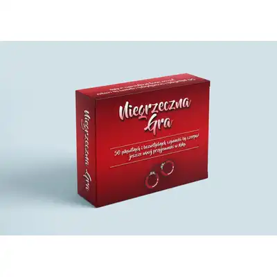 Grammi - Niegrzeczna Gra. Erotyczna gra karciana dla par, 50 niegrzecznych i bezwstydnych zadań prowadzących do wzmocnienia doznań