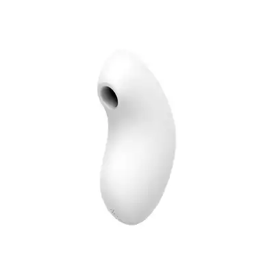 Satisfyer - Vulva Lover 2. Biały stymulator łechtaczki z funkcją air pulse oraz wibracjami. Przenieś się do świata rozkoszy. 