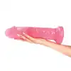 Toyz4Lovers - Ercole Transparent Pink. Duże, realistyczne, przejrzyste różowe dildo z mocną przyssawką. 34 cm długości, 6,2 cm średnicy