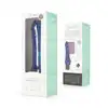 Easy Toys - Jelly Infinity Realistic Vibrator Blue. Żelowy, realistyczny wibrator o dodatkowych żłobieniach na trzonie, naturalna stymulacja z regulowaną wibracją