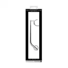Ouch! - Urethal Sounding Metal Dilator Stick. Metalowy zakrzywiany dilator z ringiem. Bardziej zaawansowana forma stymulacji. 