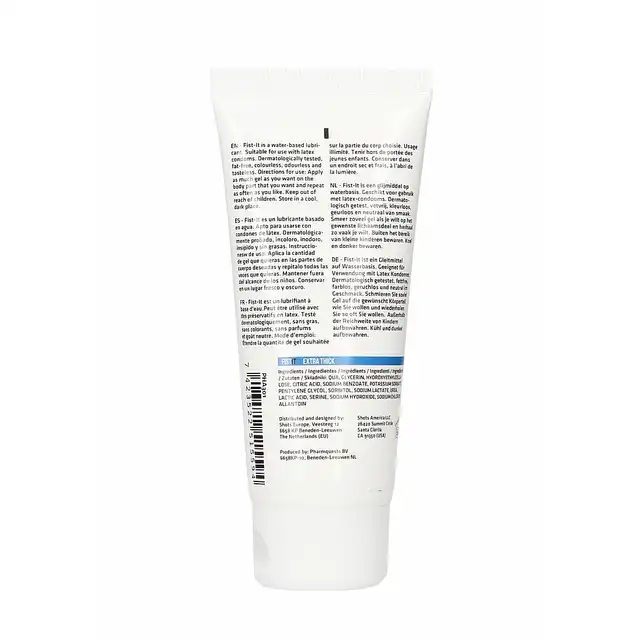 Fist It - Extra Thick 100 ml. Wydajny, gęsty żel do fistingu. Przezroczysty i bezzapachowy, pełnia naturalności