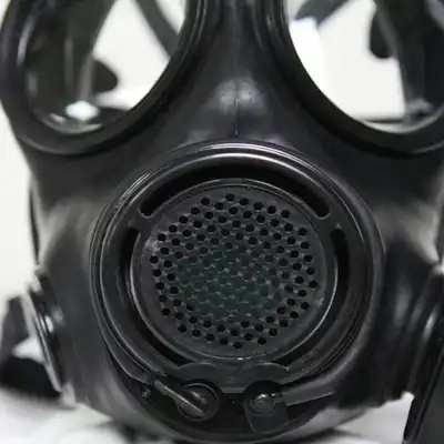 MOI - S10.2 Gas Mask - maska gazowa wykonana z lateksu. Idealna dla fanów gumy i lateksu