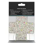 Pretty Pasties - Star And Cross Glow In Dark. Dwie pary naklejek na sutki w dwóch kształtach, nasutniki świecące w ciemności