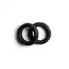 Sport Fucker - Liquid Silicone Ready Rings 2-Pack Black - zestaw dwóch ringów erekcyjnych. Wykonane z płynnego silikonu!