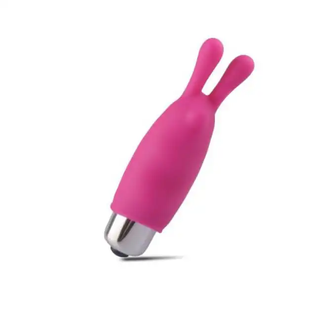 Useme - Bullet Finger Fan Ears. Mini wibrator z elastycznymi uszkami do stymulacji łechtaczki i stref erogennych