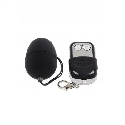 Boys Of Toys - Vibrating Egg Different Speed Black. Czarne jajeczko wibrujące sterowane pilotem, różne tryby wibracji do dopasowanej stymulacji. Mega Sale