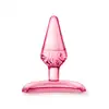 Play With Me – Jolly Plug Pink. Różowa, mała wtyczka analna z szeroką podstawą wykonana z elastycznego, miękkiego TPE