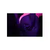 OUCH! - Body with Halter Neck Neon Pink XS/XL. Neonowy bodystocking o kroju body z wiązaniem za szyją, świecące w ciemności