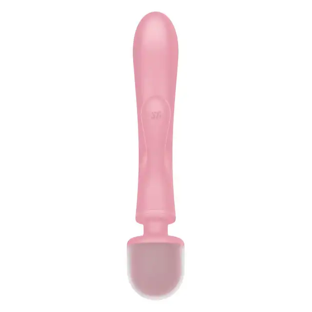 Satisfyer - Triple Lover Pink. Wibrator z króliczkiem i magiczna różdżka, potrójna stymulacja to trzy razy więcej przyjemności