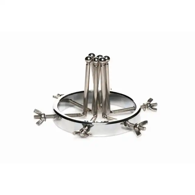 Master Series - Oculus Stainless Steel Anal Explorer. Ekstremalny wziernik analny ze stali nierdzewnej o max. rozwarciu 10 cm. Mocne doznania!