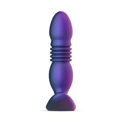 Hueman - Thrusting Buttplug - korek analny z funkcją wibracji oraz ruchem posuwistym! 