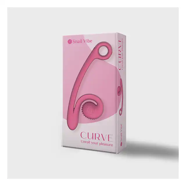Snail Vibe - Curve Vibrator Pink USB. Innowacyjny wibrator z rozwijającym się stymulatorem łechtaczki. 2 potężne silniczki i nowe doznania!