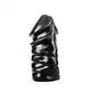 All Black - AB 60, 17cm średnicy. Duże dildo o elastycznym materiale i mocno pofałdowanej strukturze. Zapewnia uczucie całkowitego wypełnienia