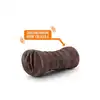 Hot Chocolate - Brianne Chocolate. Realistyczny masturbator z cyberskóry. Wibrujący bullet dla intensywnych doznań. Doskonała jakość i realistyczny odlew!