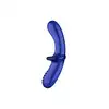 Satisfyer - Double Crystal Light Blue. Dwustronne dildo ze szkła borokrzemowego odpornego na pękanie. Uniwersalne zastosowanie z wykonaniem na najwyższym poziomie