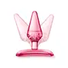 Play With Me – Jolly Plug Pink. Różowa, mała wtyczka analna z szeroką podstawą wykonana z elastycznego, miękkiego TPE